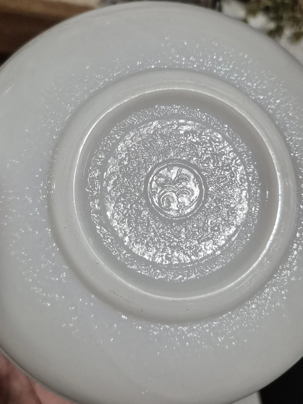Vintage General Electric Milk Glass Ribbed Mixing Bowls